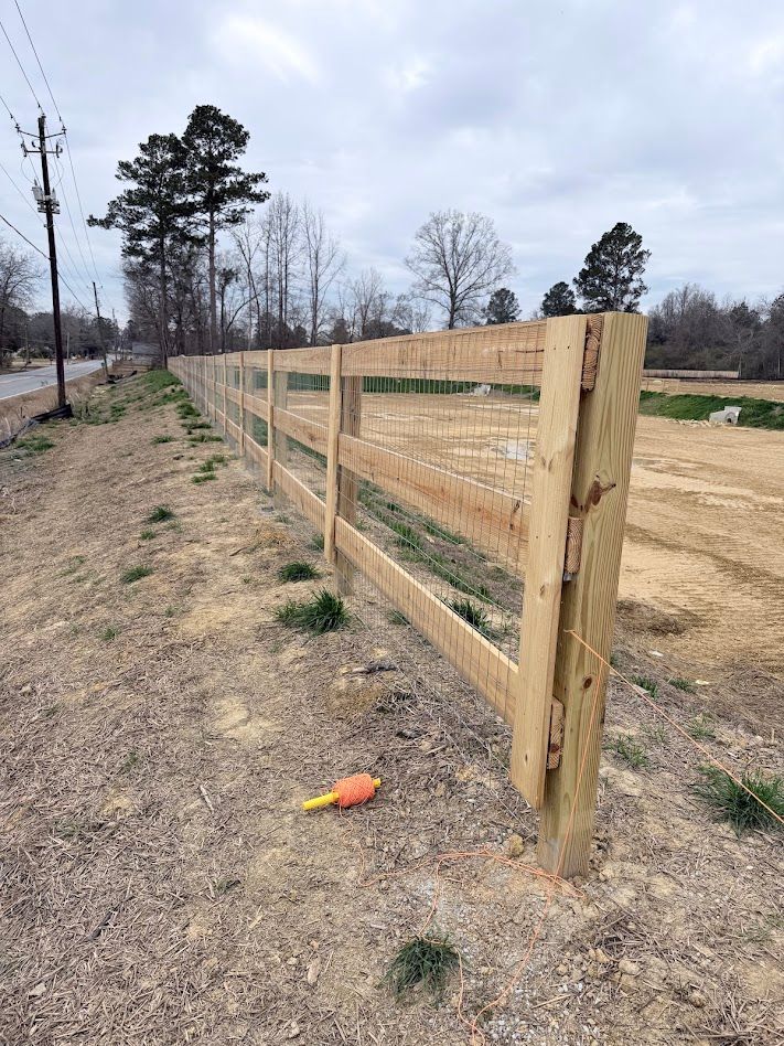 Fencework for Buddy’s Outdoor Solutions in Rome, GA