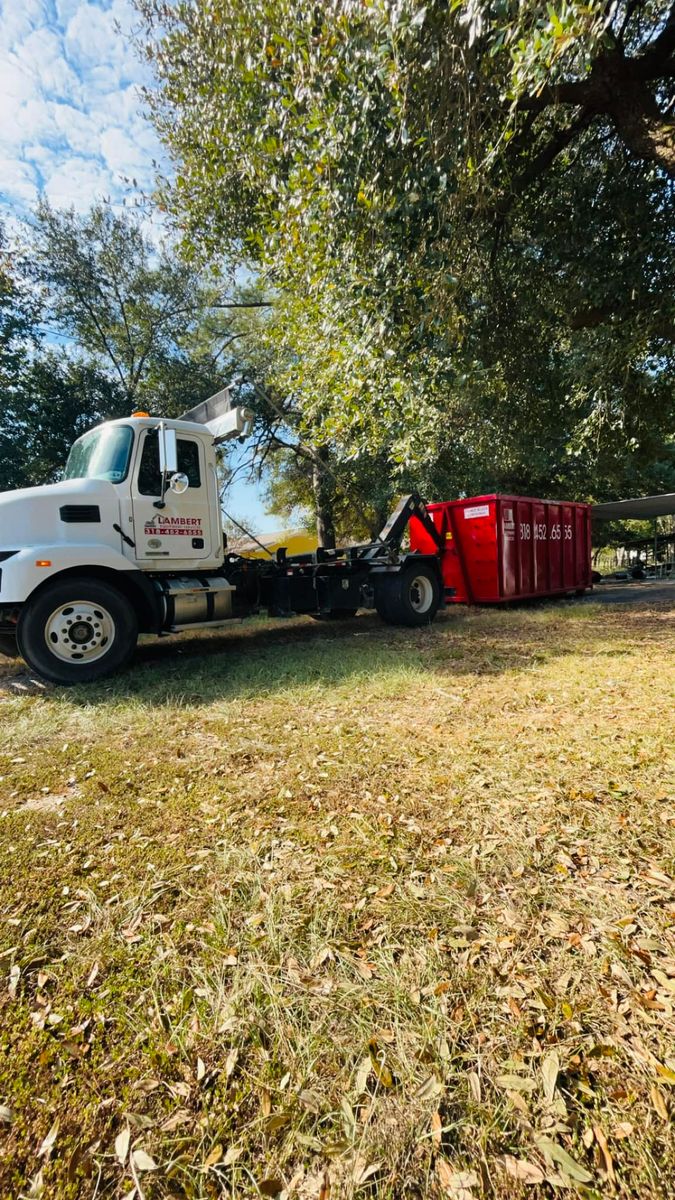 Demolition & Roll Off Rentals for Lambert Equipment Services in Hessmer, LA