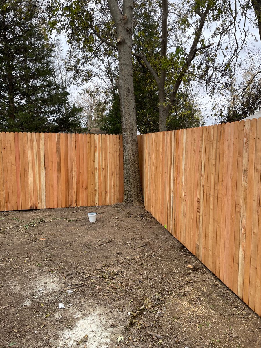 Privacy Fence for Project X Construction LLC in Tulsa, OK