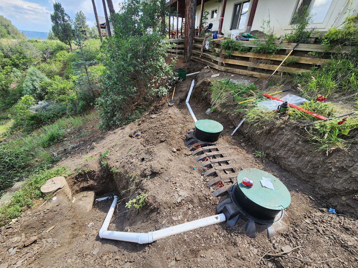 Site Preparation for Markham Septic & Excavation in Pagosa Springs, CO