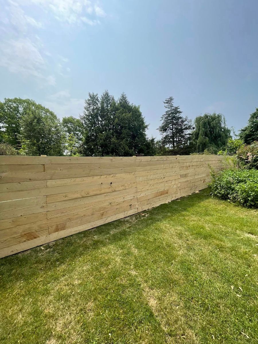 Fence Installation  for Oakwood Fencing  in Hudson, NY 