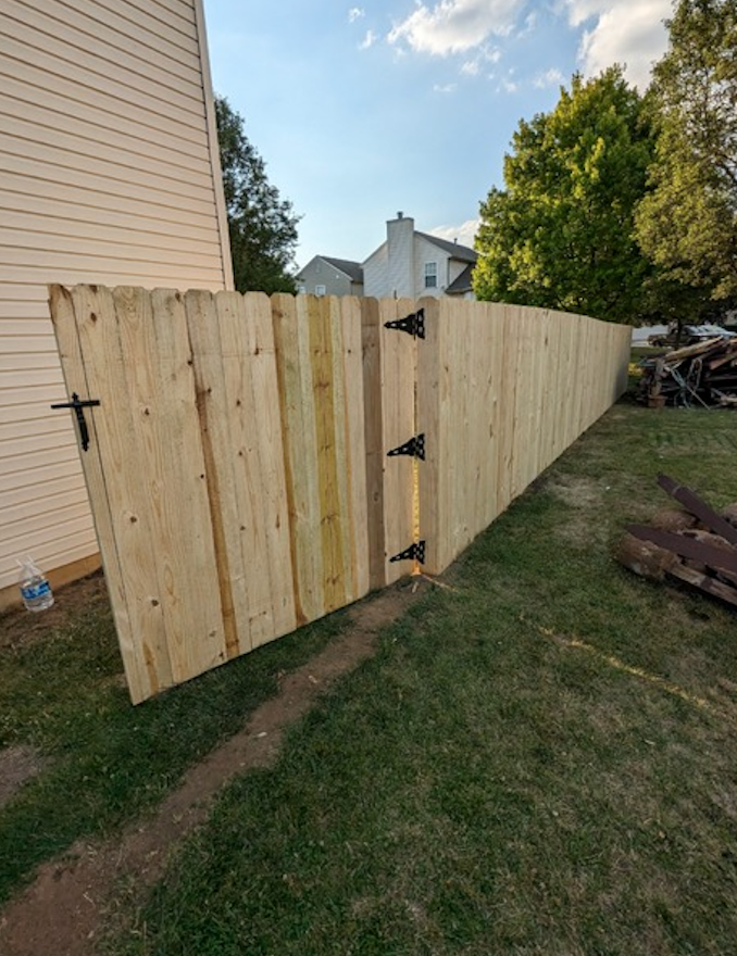 Fencing for K.R. Wessling Outdoor Services in Miamisburg, OH