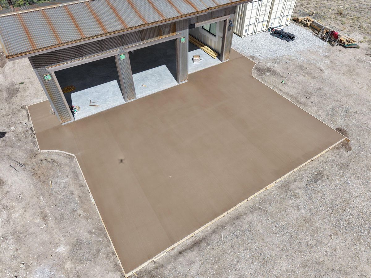 stamped concrete for EHJP Masonry in Silverthorne, CO