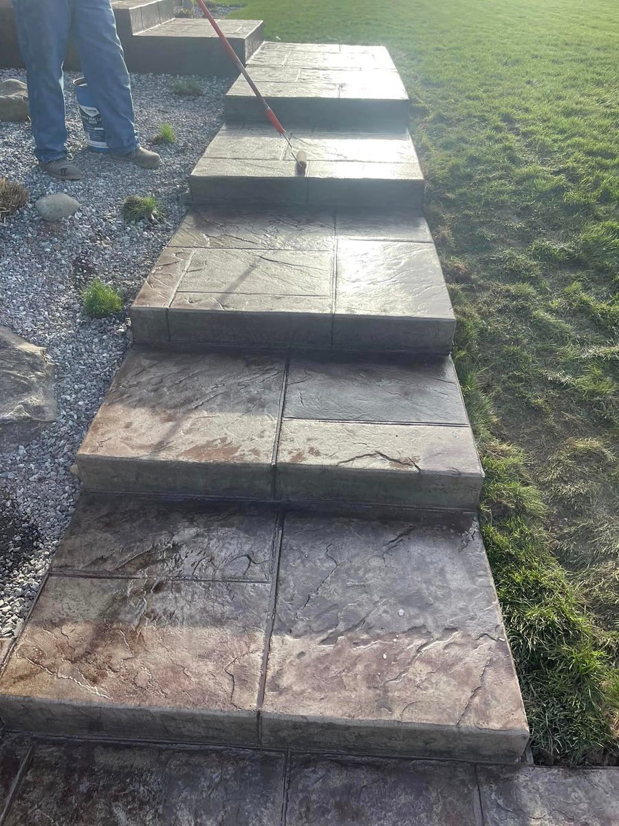 Stair Design & Installation for A Paradise Concrete & Construction  in  Renton,  WA