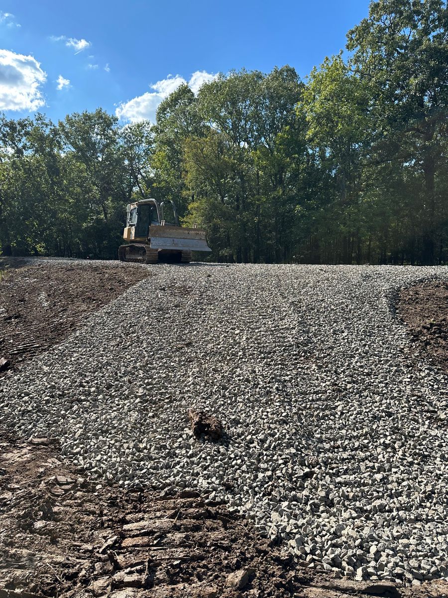 Site Preparation for JUSTIN JACQUES LLC DBA DOUBLE J EXCAVATION in Nashville, AR