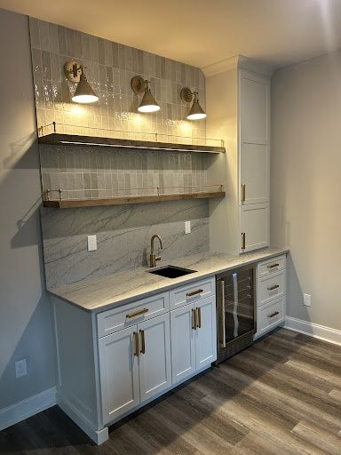 Cabinet Installation for Goetz & Co. Fine Cabinetry in Camden, TN