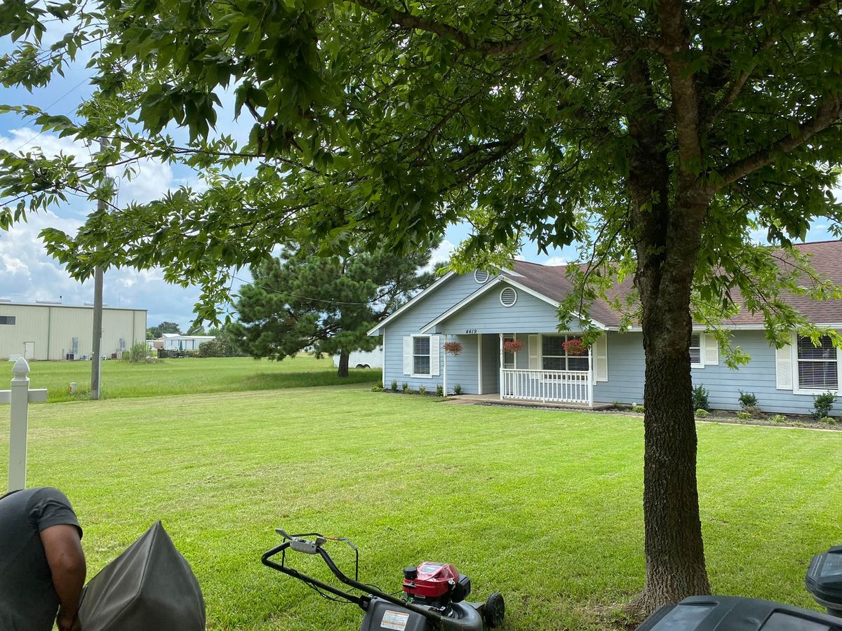 Mowing for The Lawn Care Brother’s in Brookshire,  TX