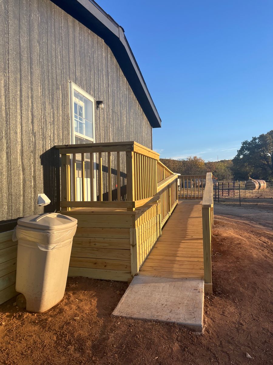 Wooden Beams for BAKER Carpentry in Joshua, TX