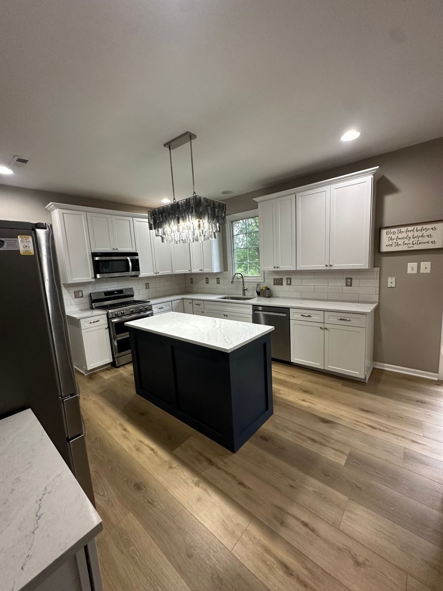 Trim Carpentry for T&T Kitchens in Shamong, NJ