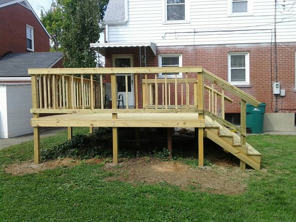 Deck and Patio Installation for Evolutions Property Maintenance in Louisville, KY