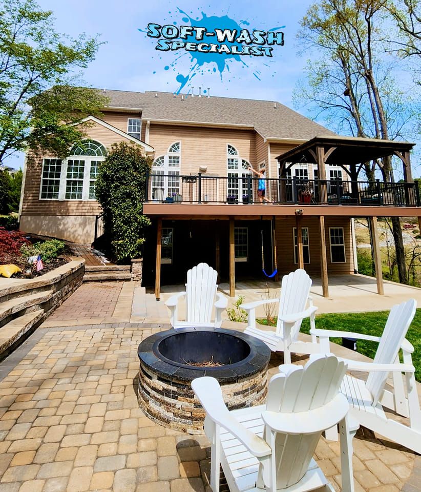 Deck & Patio Cleaning for All American Pressure Washing in Easley, SC