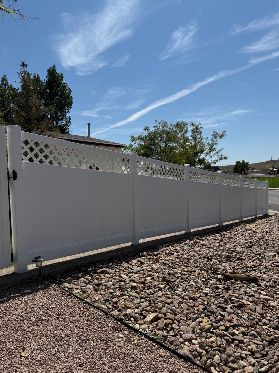 Fence Installation for DS Industries in Gillette, WY