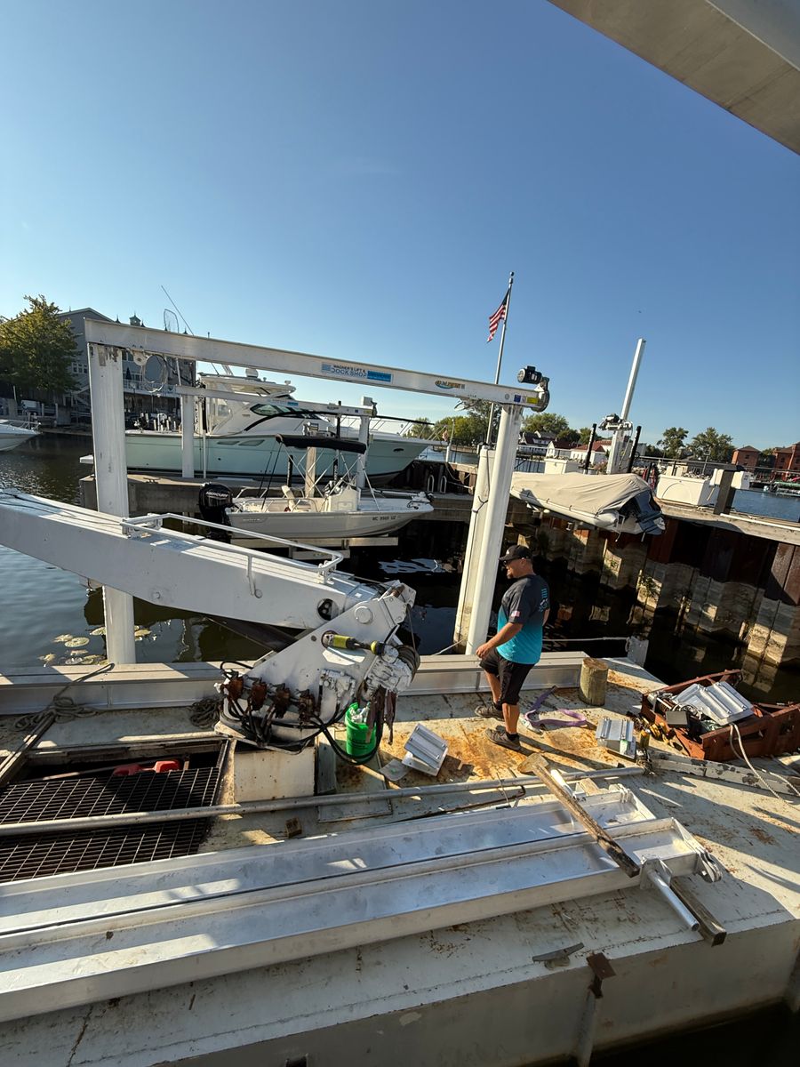 Dock and Boat lift Maintenance Service for Wagner's Lift & Dock Shop LLC in Watervliet, MI
