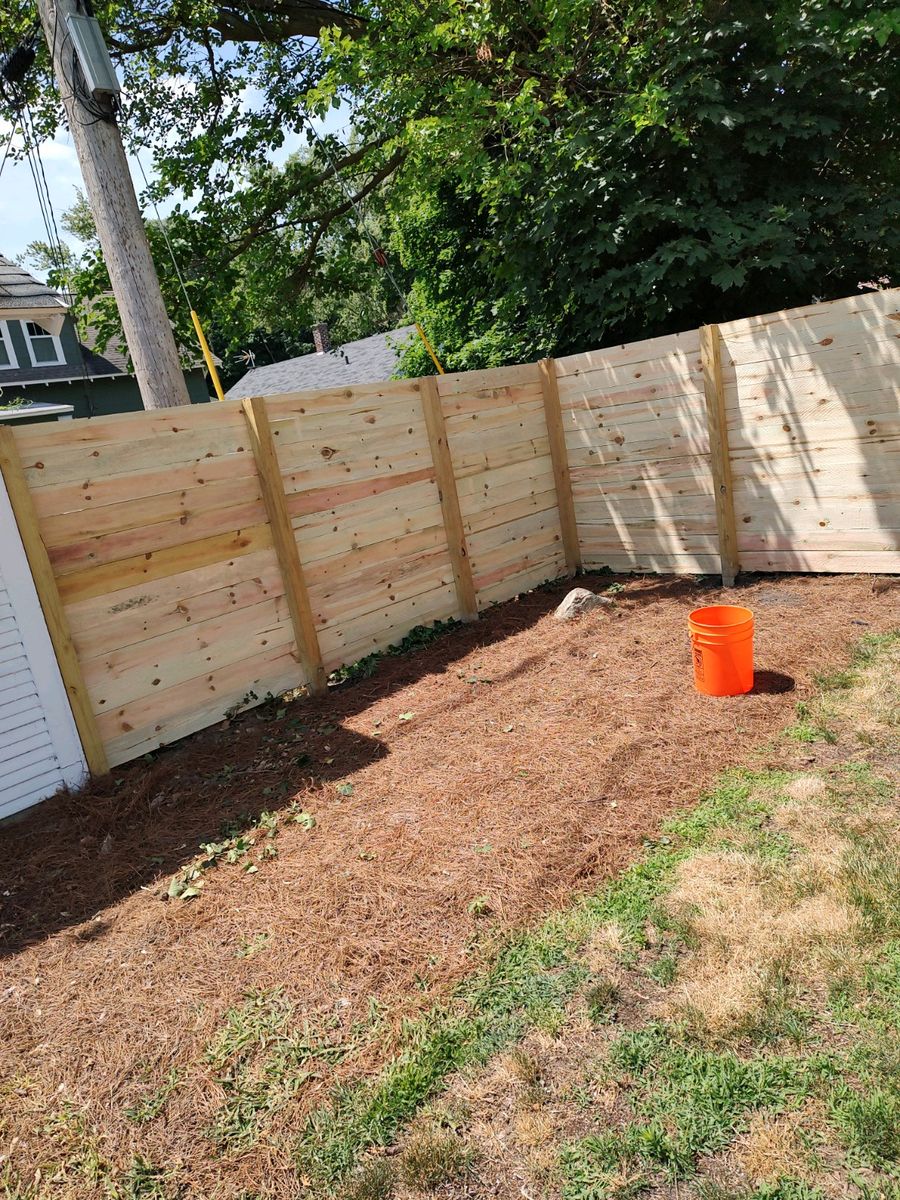 Privacy Fence Installation for KC Custom Exteriors  in Muskegon,  MI