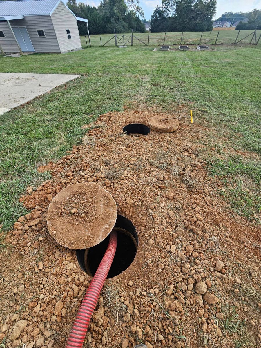 Septic Tank Cleaning for A Team Septic in Chapel Hill , TN