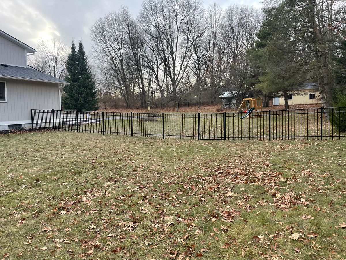 Fence Installation for TMF Services in Lapeer County, MI