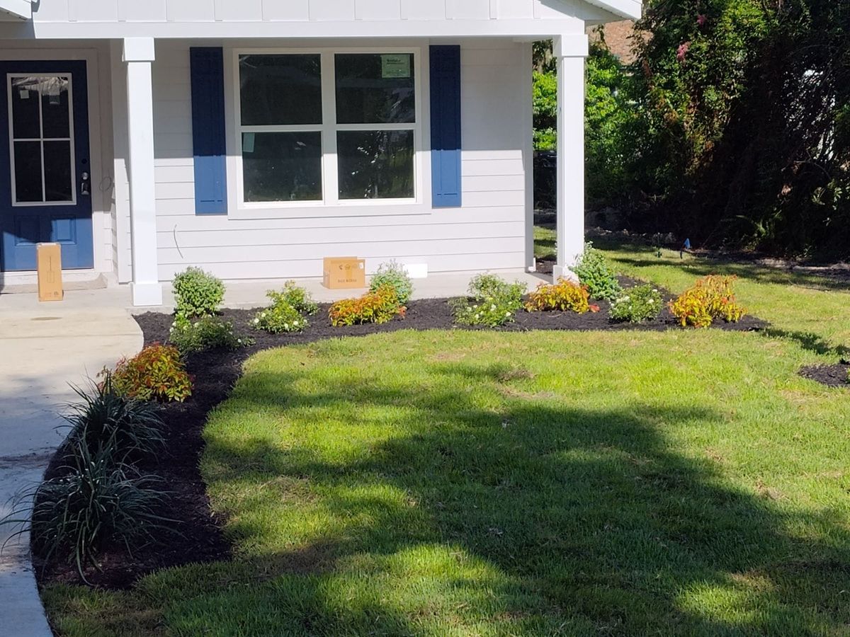 Mulch Installation for Tyson’s Full Service Lawn Care in Starke, FL
