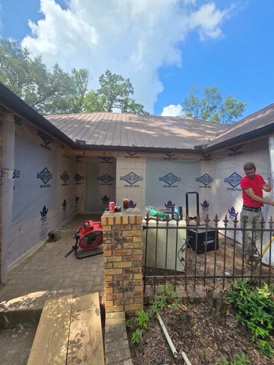 Bathroom Renovation for T & R Grantham Enterprises in Crestview, FL