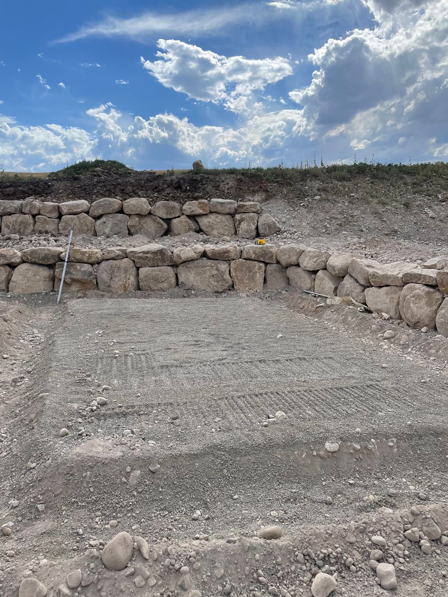 Site Preparation for Premier Rockwall & Excavating in Utah County, UT