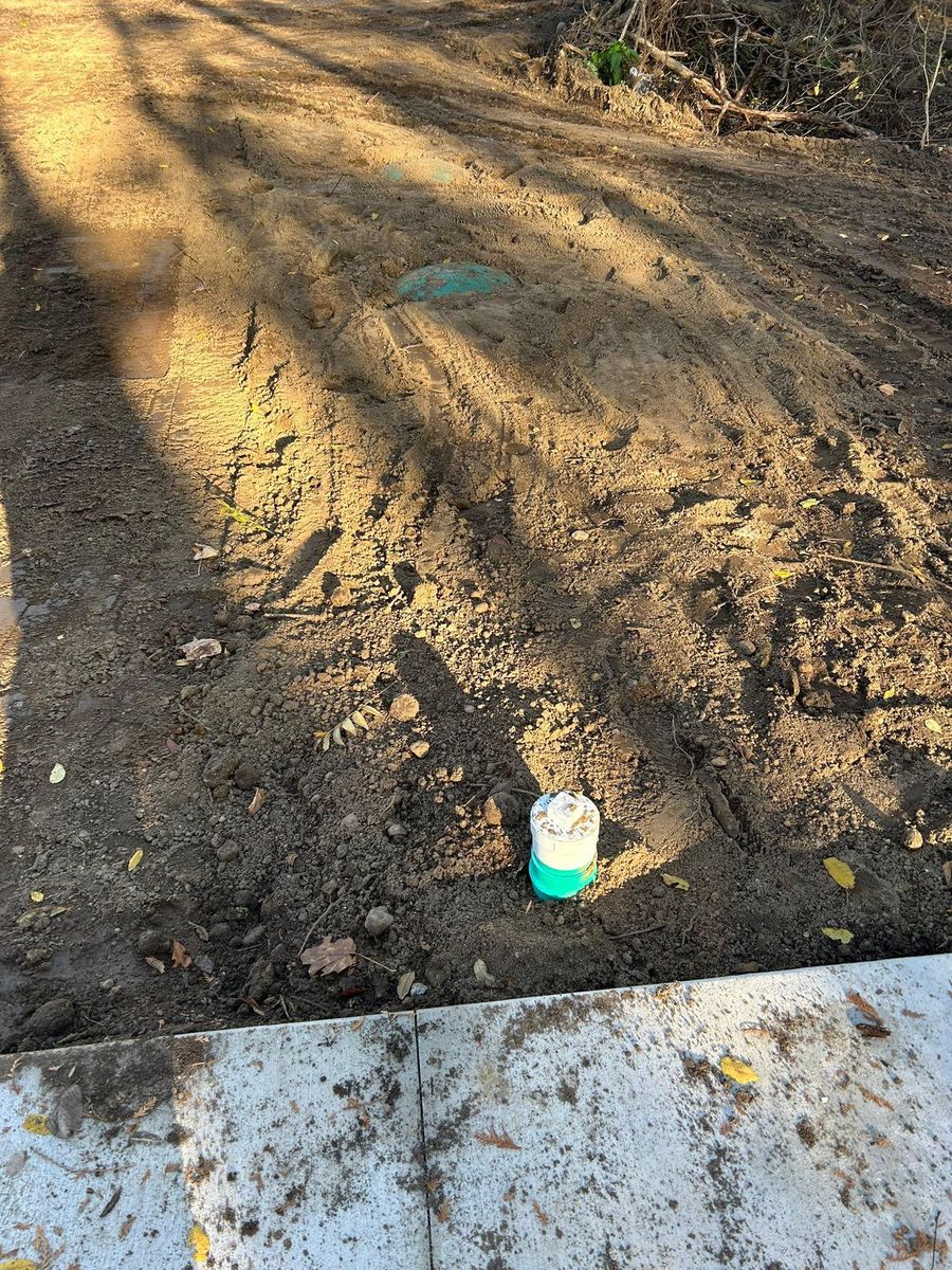 Trenching for Mike Wilcoxson Excavating & Well Drilling in Pierceton,  IN