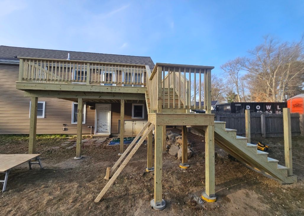 Deck Craftsmanship Services for South Coast Decks LLC in Mansfield, MA