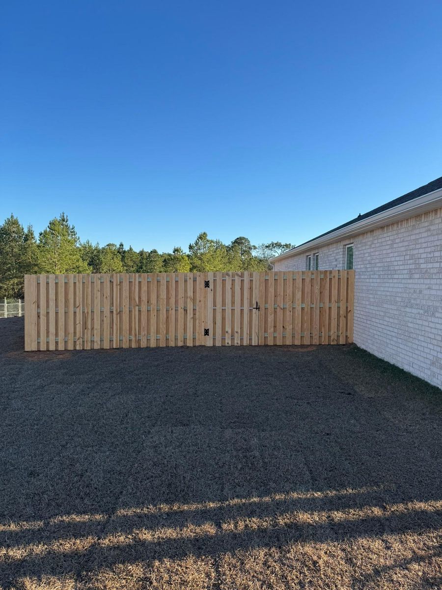 Wooden Fencing for Forrest Fencing in Pensacola, FL