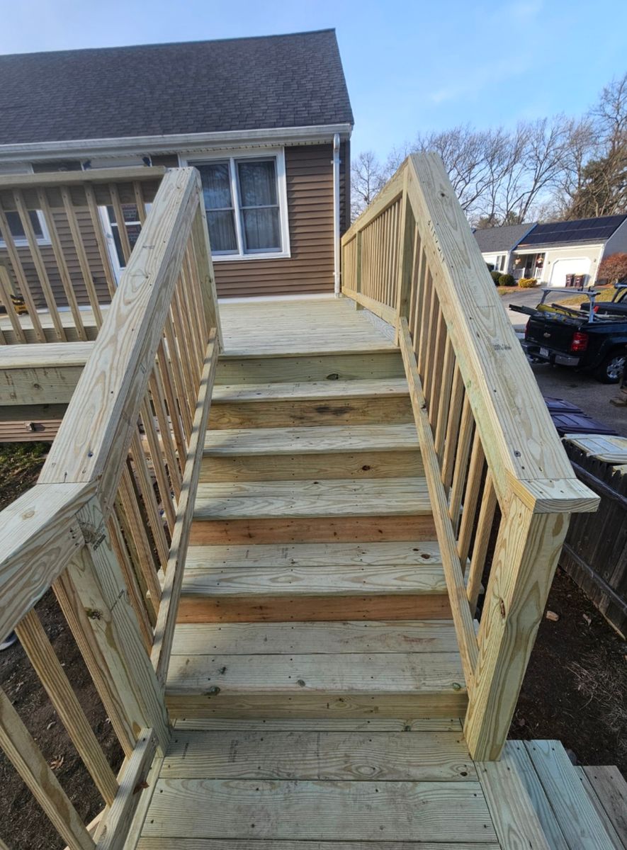 Deck Craftsmanship Services for South Coast Decks LLC in Mansfield, MA
