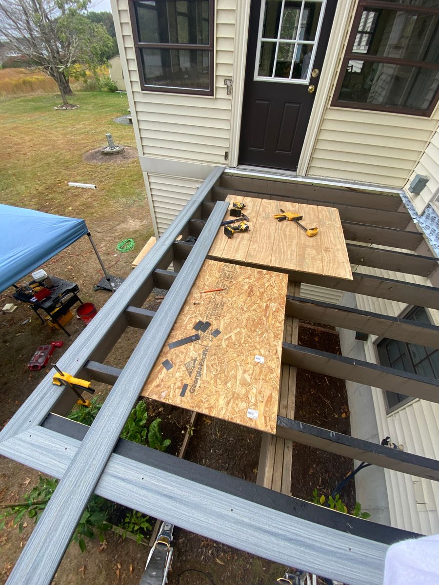 Deck & Patio Installation for Clark co. Construction in Attleboro, MA