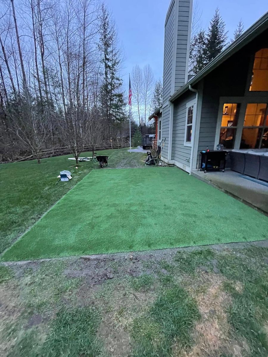 Fall Clean Up for Stealth Landscaping in Black Diamond, WA