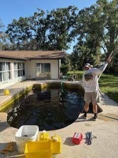 Acid washing for Blue Bay Pools in Tampa, FL