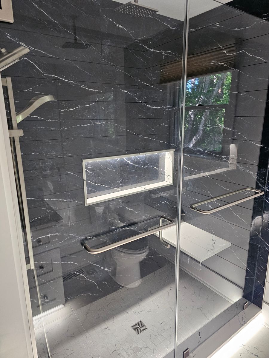 Bathroom Renovation for DL Construction & Flooring in Morehead City, NC