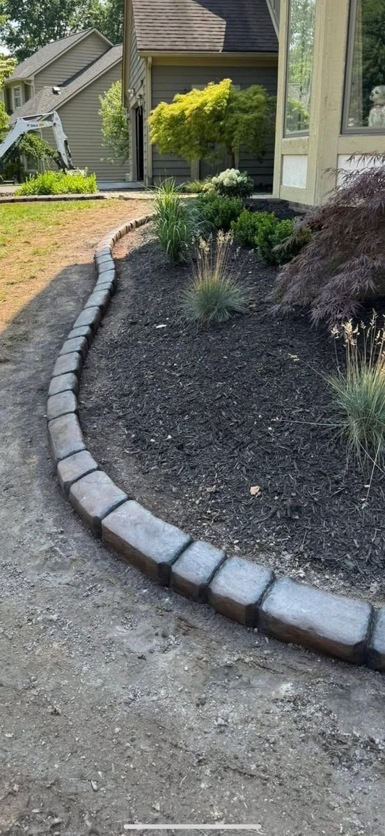 Landscape Curbing for Dust Till Dawn Lawn in London, Kentucky