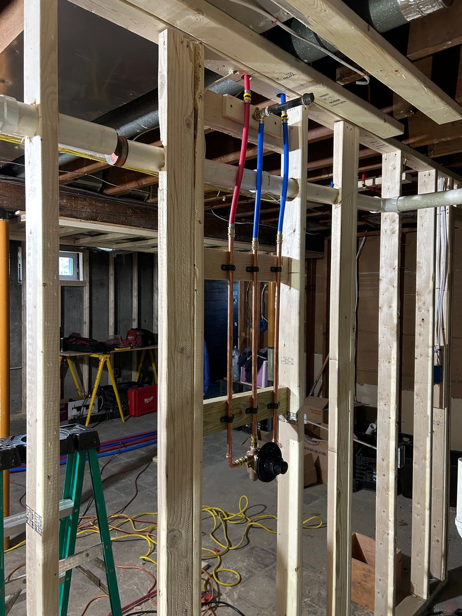 House Renovation for J.Flora Plumbing in Abington, MA