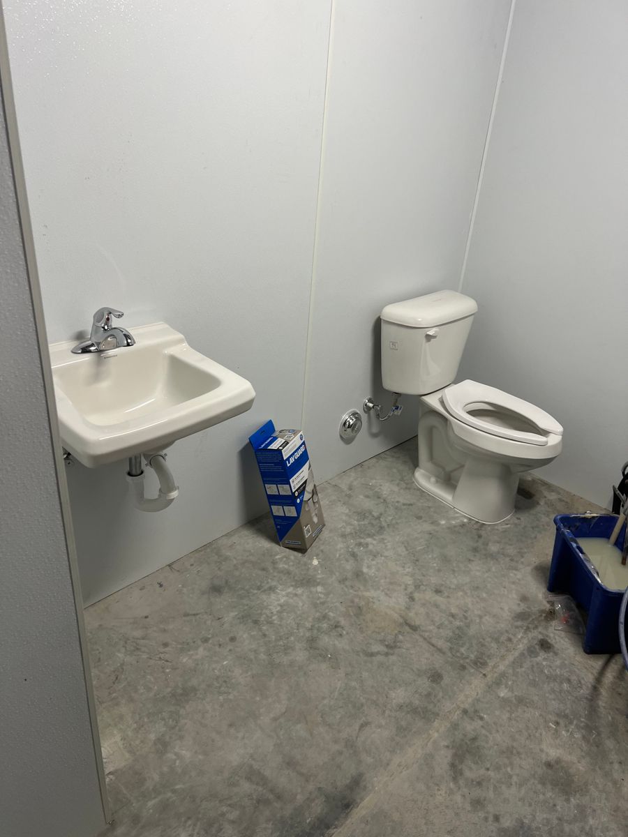 New Commercial Construction Plumbing for Hunts Plumbing INC in Maxton, NC