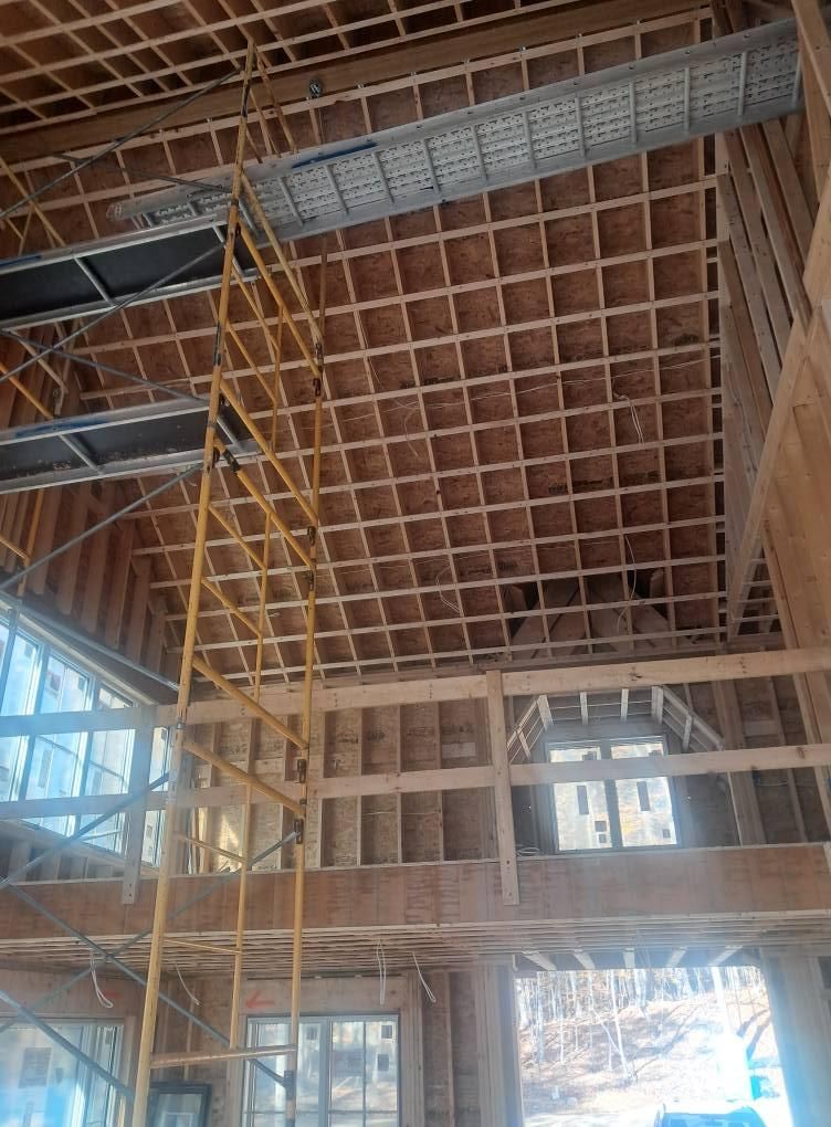 Custom Drywall Work for Premier drywall in Springvale, ME