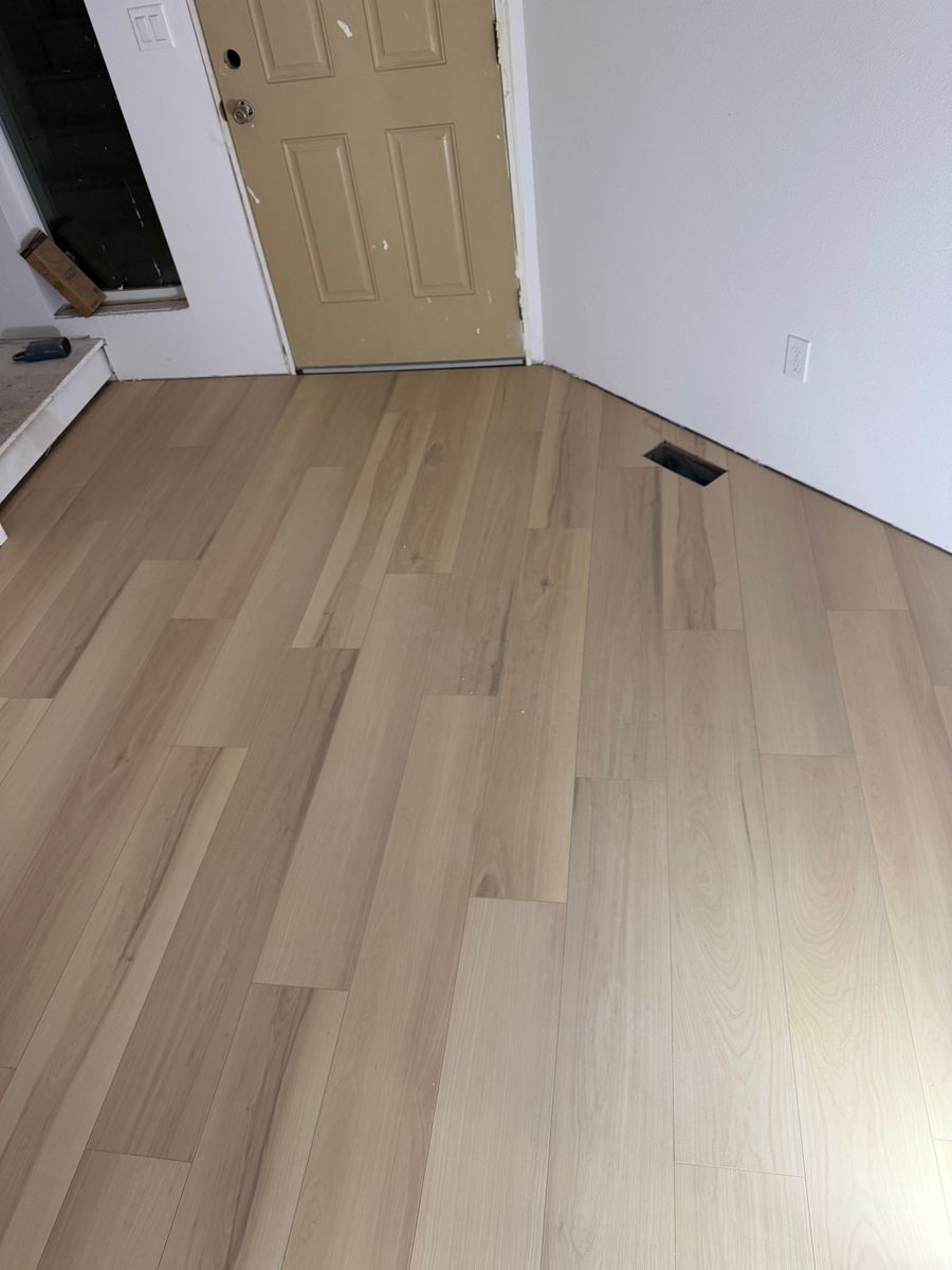 Floor Installation for CJL Flooring in Post Falls, ID