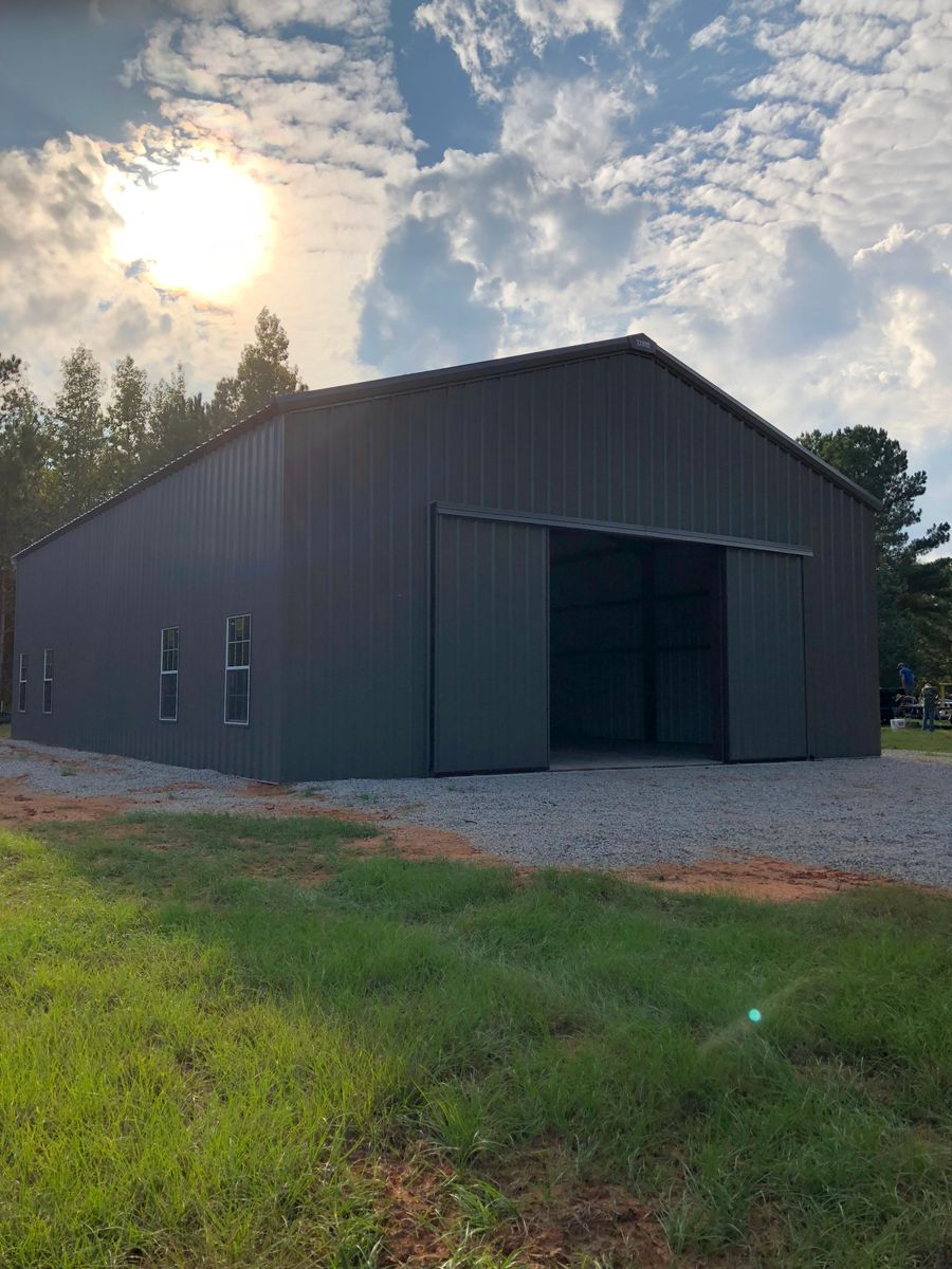 Commercial & Residential Metal Buildings for Finley Construction  in Sylvester, Georgia