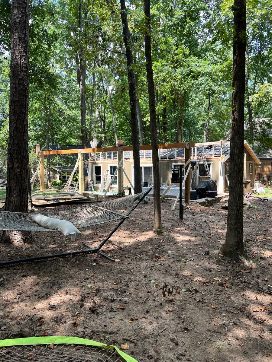 Deck and Patio Construction for MC2 Contracting Solutions in Wilmington, NC