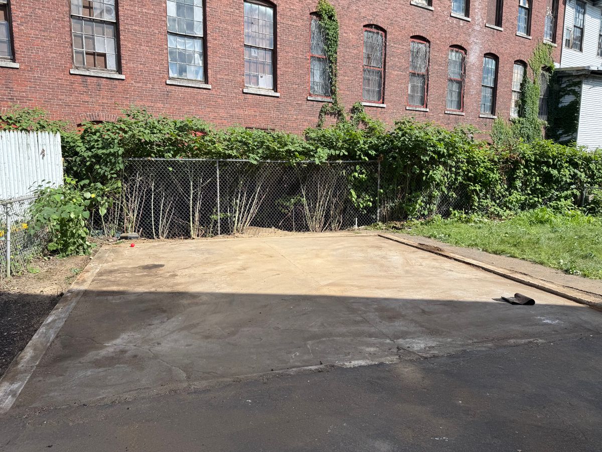 Garage demolition for Quality Demo Services LLC in Lawrence, MA