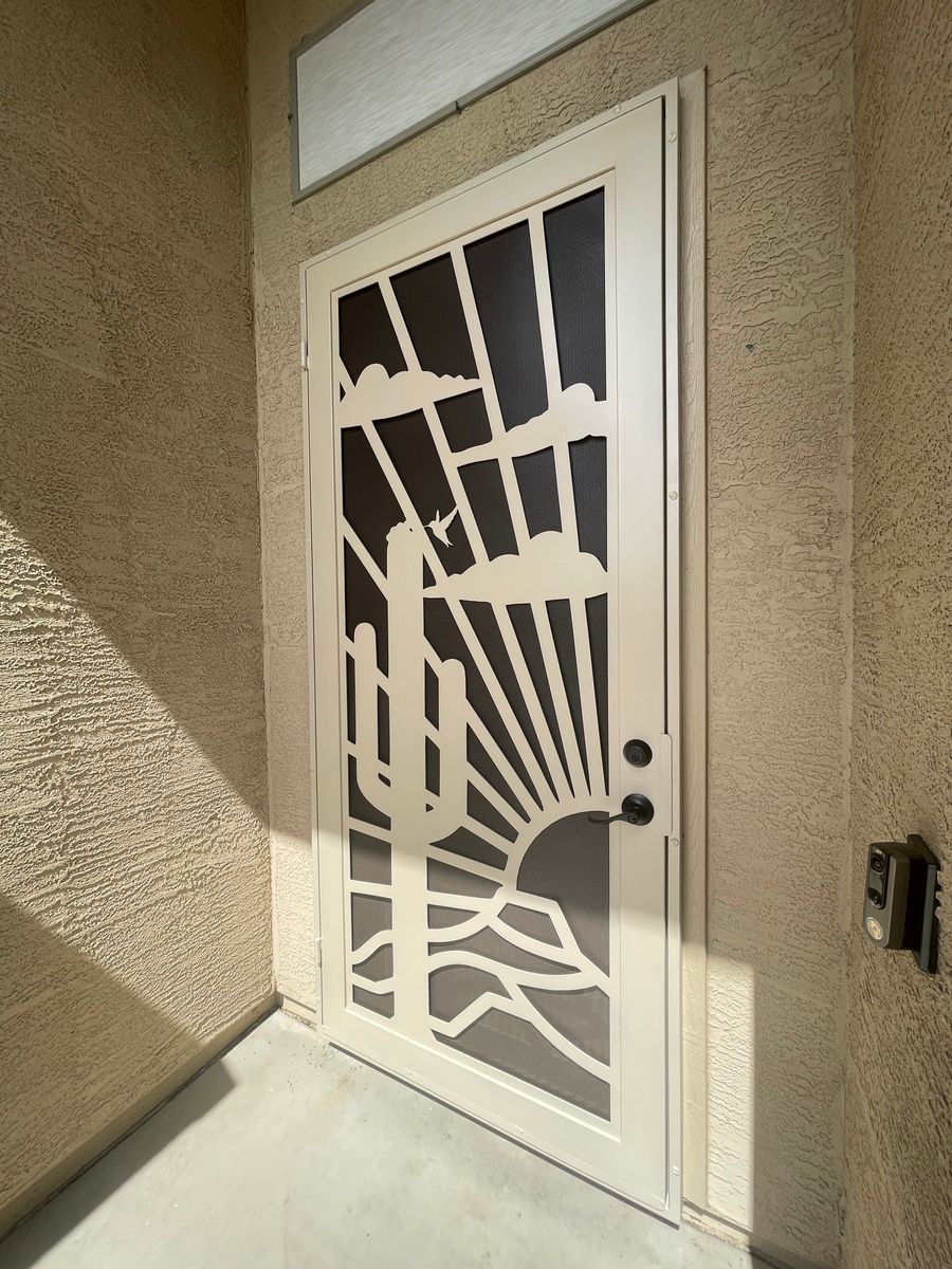 Modern Security doors for Metal Art Deco in Glendale,  AZ