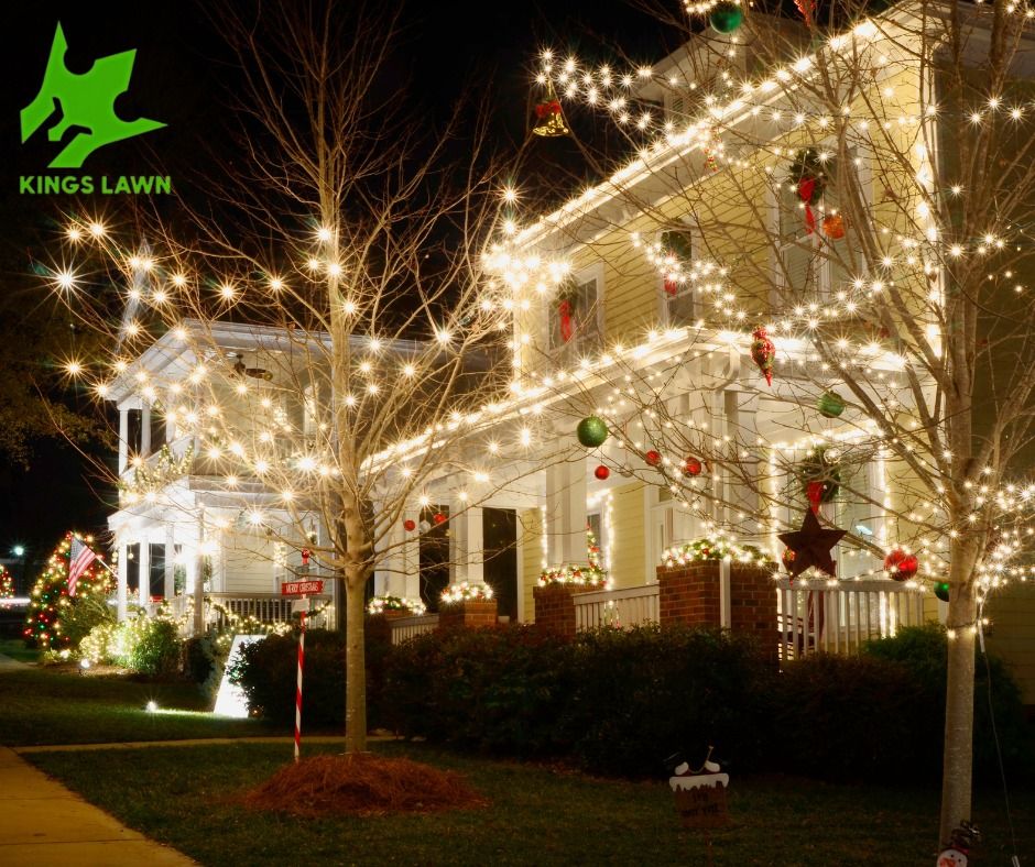 Holiday Lights Installation for KINGS LAWN SERVICE LLC in Amarillo, TX