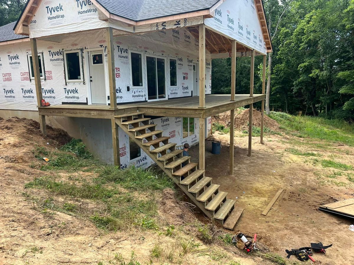 Deck & Patio Installation for Barter Construction in Cassopolis, MI