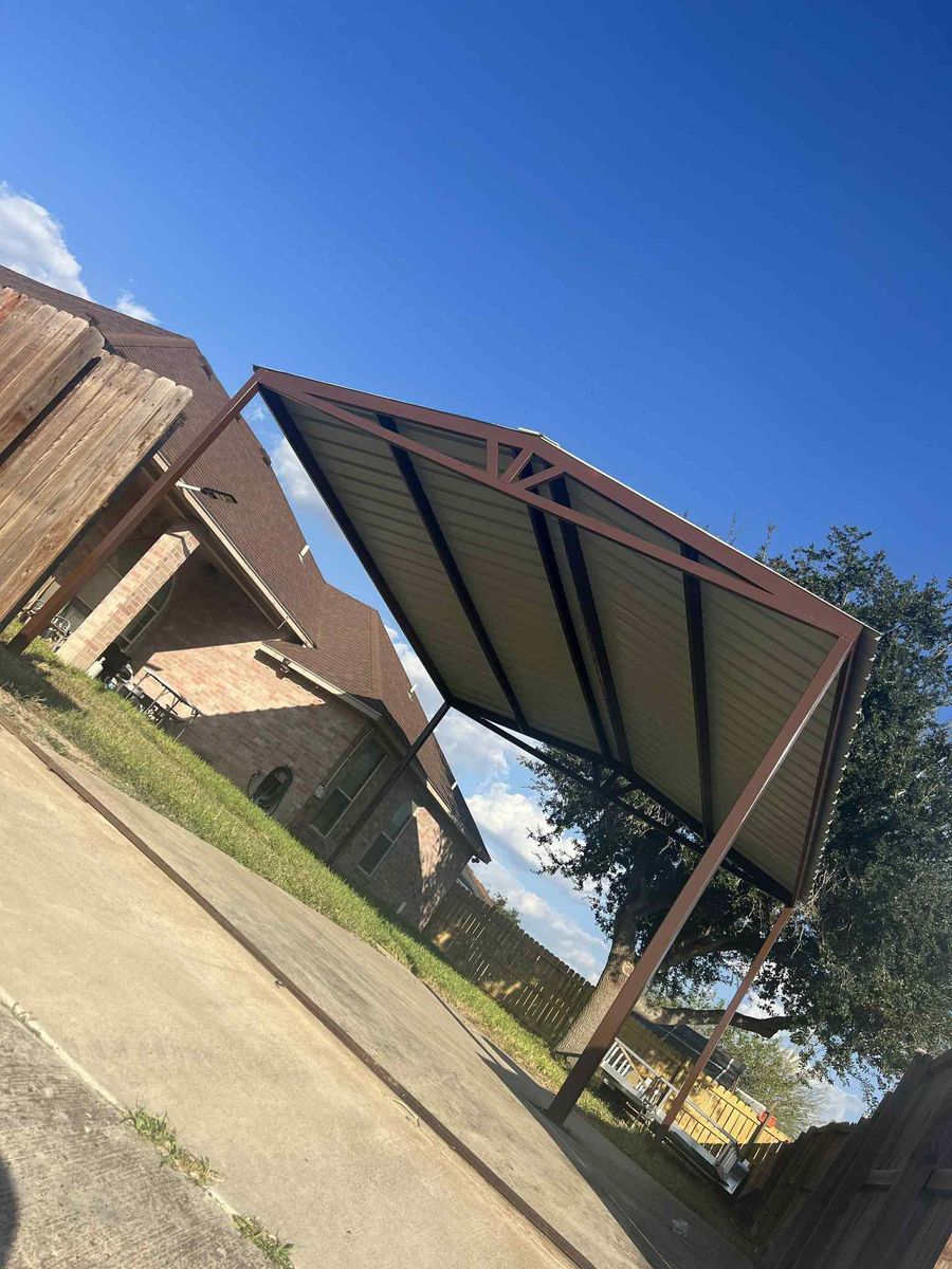 Metal Carports for Superior Painting and Metal Solutions in Edinburg, TX