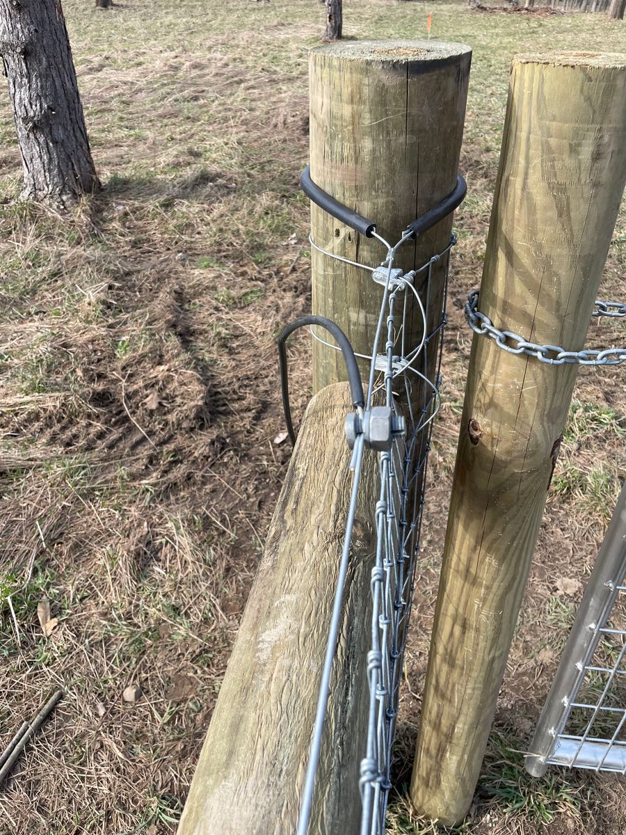 Fence Installation for TMF Services in Lapeer County, MI