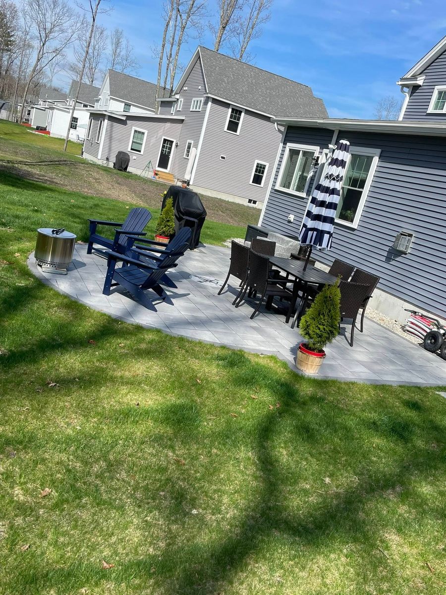 Custom Landscape Installs for Deering Ridge Landscaping in Waterboro, ME