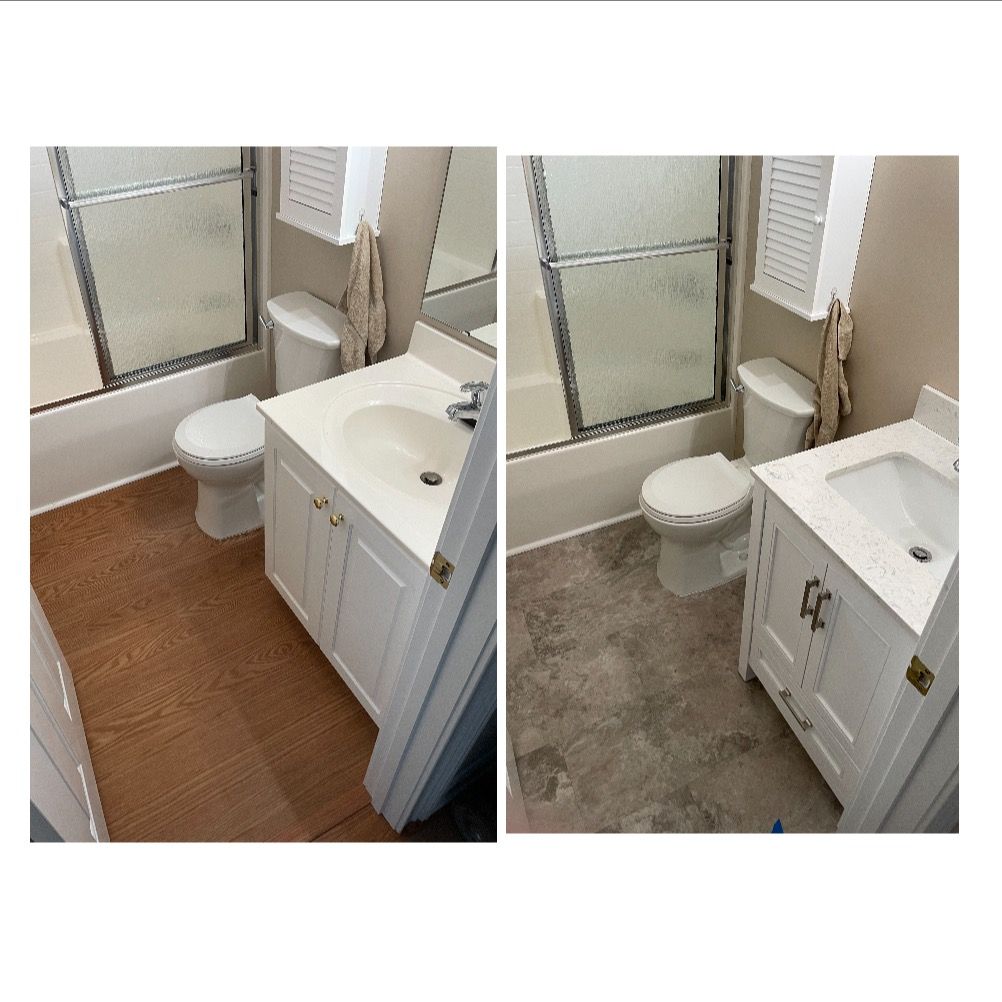 Bathroom Renovation for Caro-Lantic Interiors in Myrtle Beach, SC