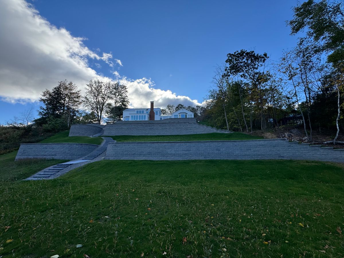 Retaining Walls for AFH Earthworks in Madison, NH