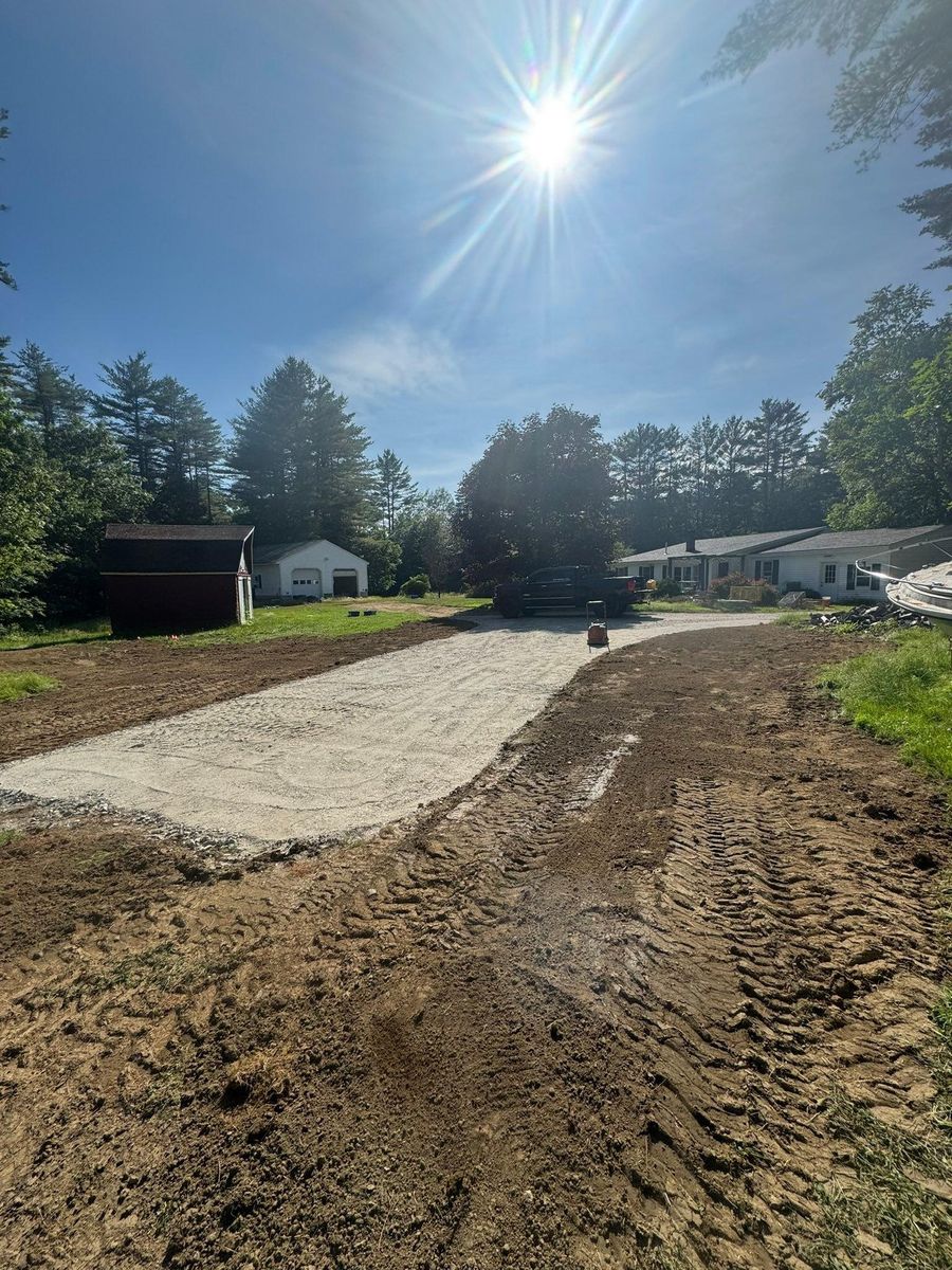 Excavation for Soil Builders LLC in West Durham, ME