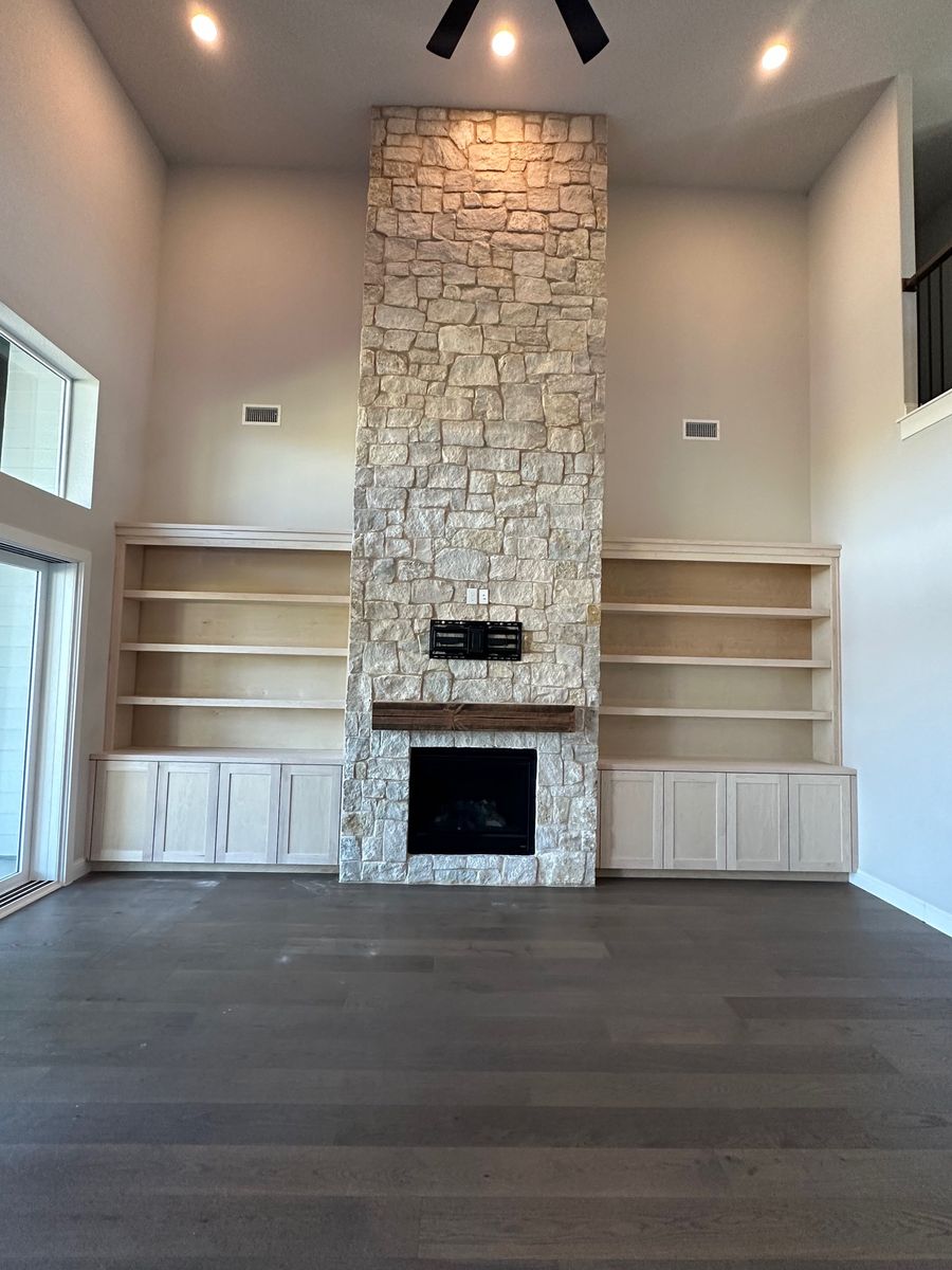 Fireplace Stone Mantles for Bronco Masonry Inc. in Dallas, TX