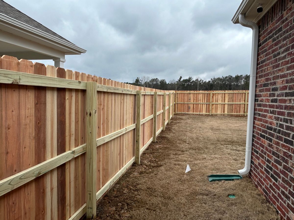 Fence Installation for First Fence LLC in Hernando, MS